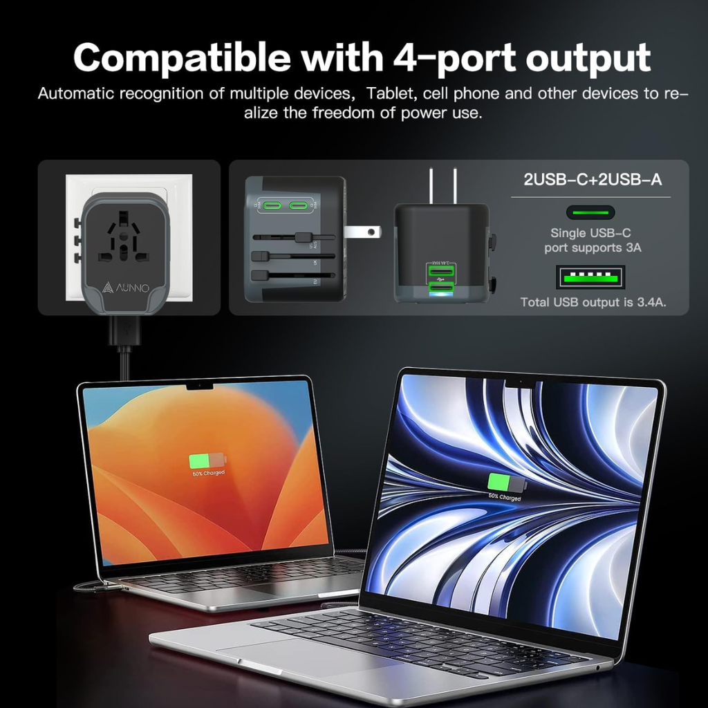 Universal Travel Adapter, International Travel Plug