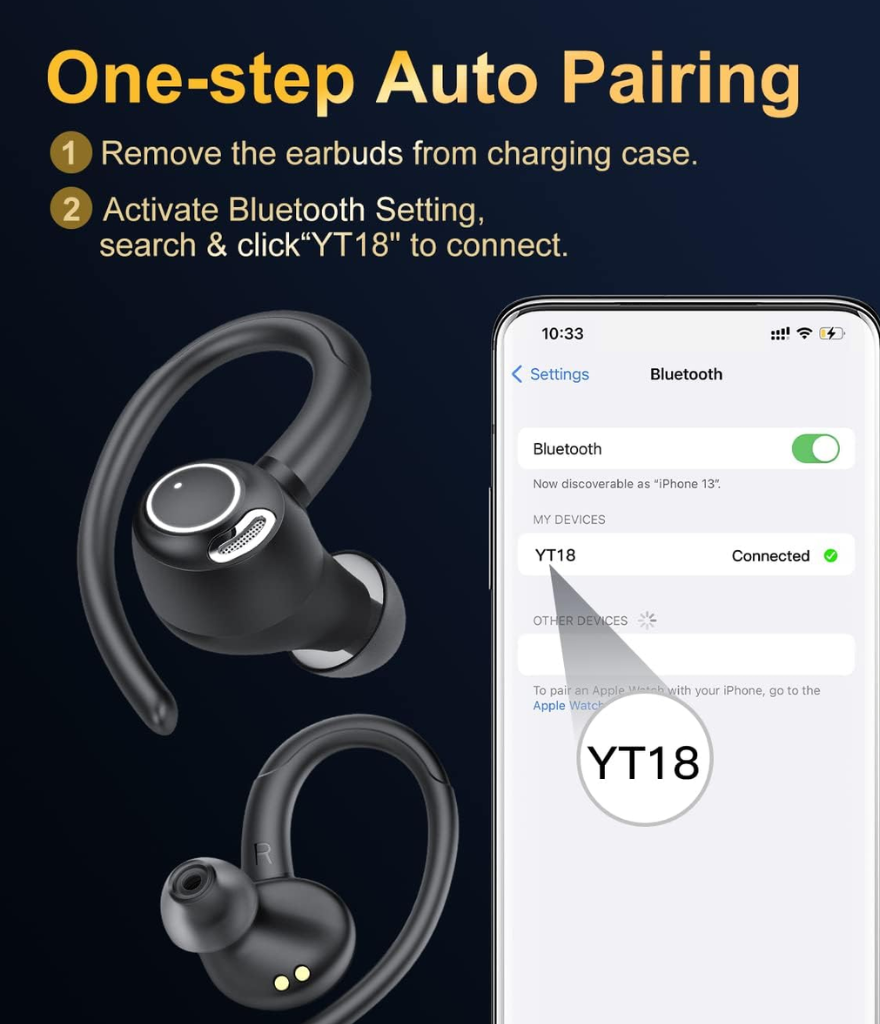 Bluetooth 5.3 Headphones
