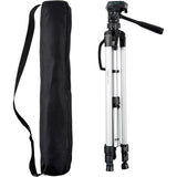 Basics 152 cm (60-Inch) Lightweight Camera, DSLR and Binocular Tripod with Bag, Black