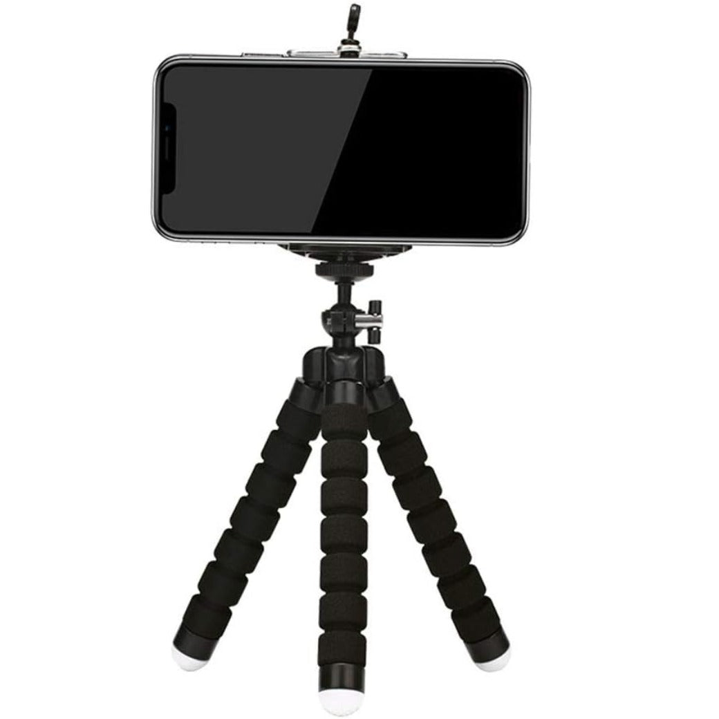 Mini Tabletop & Travel Tripods for Smartphone Phone Camera with Phone Mount 55mm-85mm Lightweight Cellphone Stand