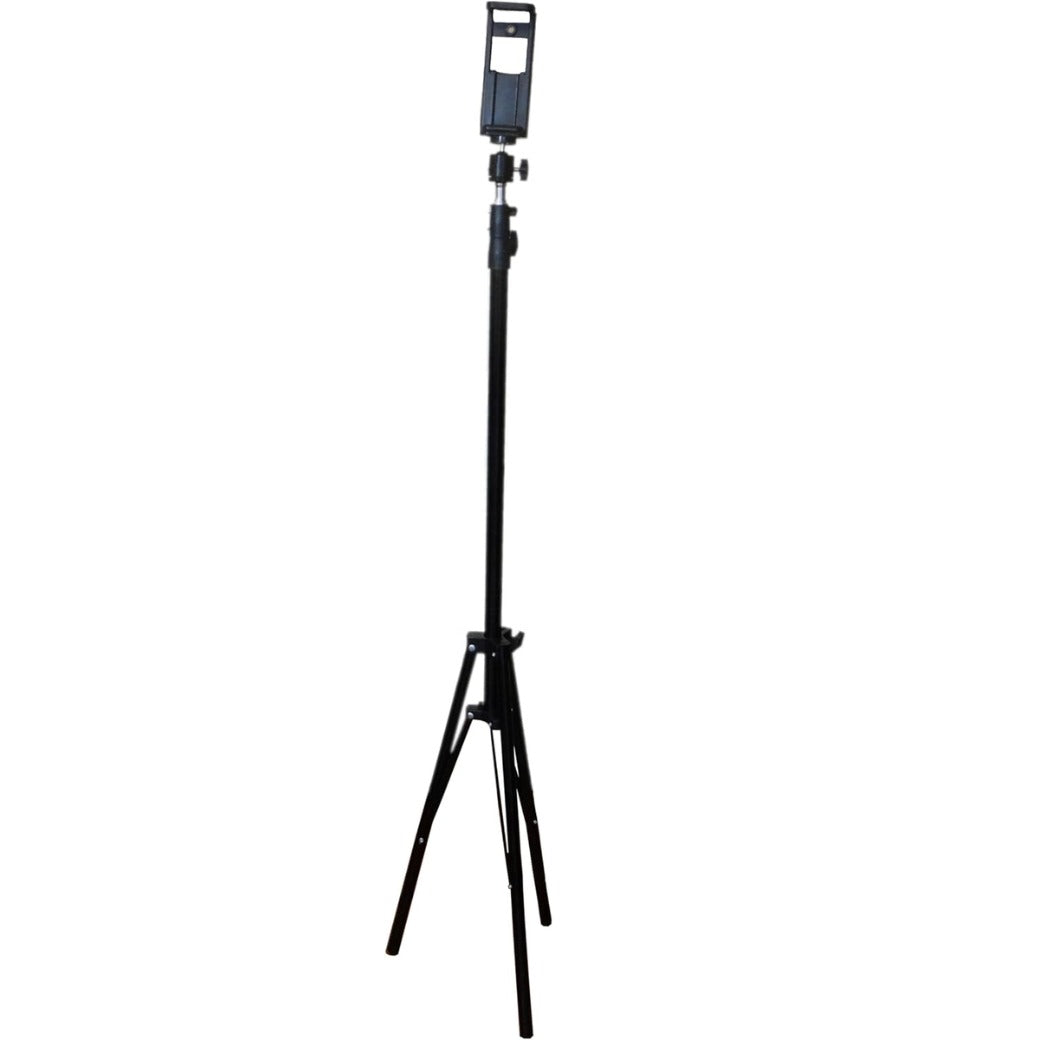 Phone Tablet Tripod by A2Z2U Group. Tripod Stand for Apple/Samsung/Huawei. Best for Phone or Tablet. Sturdy and Durable Stand Made from Metal and Plastic Backed Legs