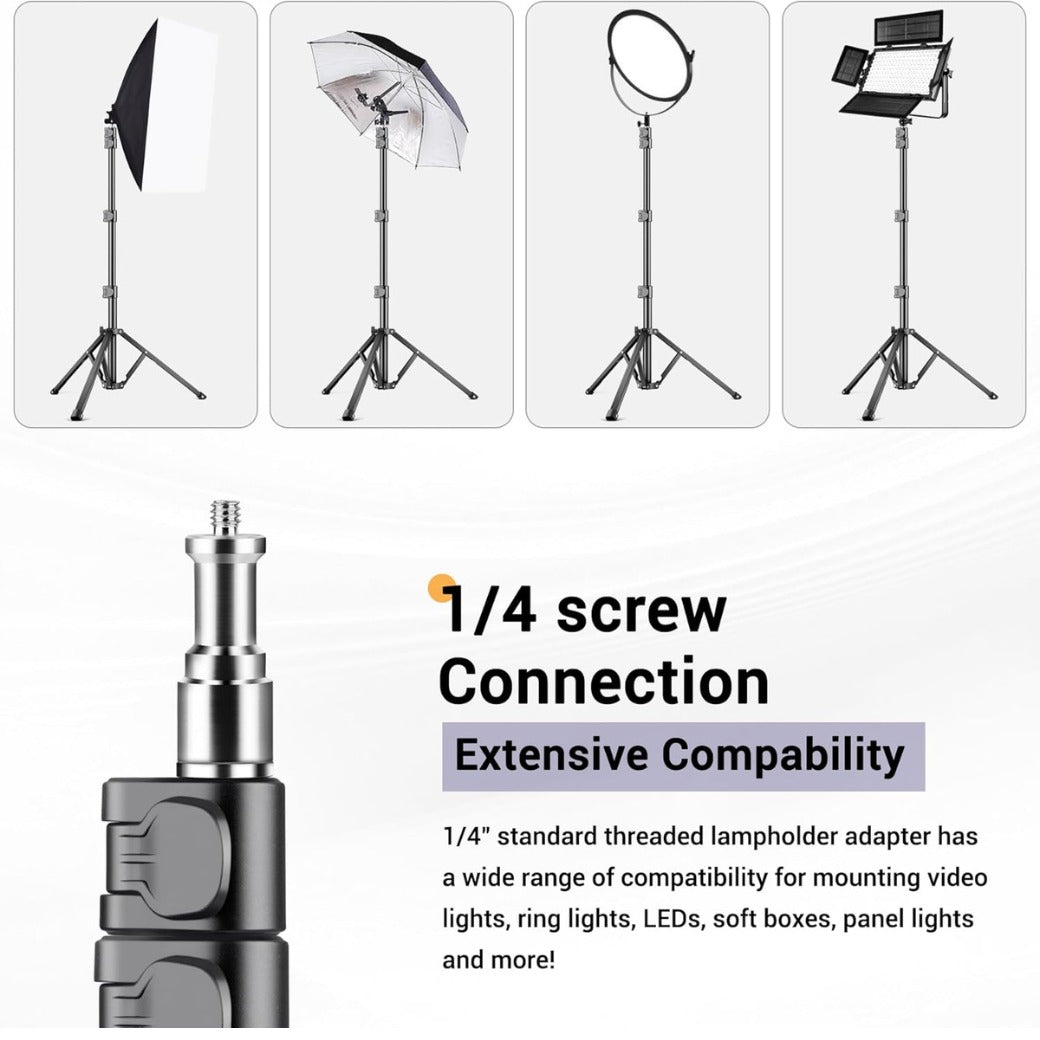 Tall Tripod for iPhone, Phone Tripods with Gooseneck & Remote and Mobile Phone Stand, Flexible Overhead Tripod iPhone Stand for Filming, Aluminum Tripods for Smartphone/Camera/Ring Light
