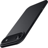 Liquid Silicone Case for iPhone 17 Air, Silky Soft Touch Full-Body Protection, Anti-Scratch Shockproof Phone Cover with Microfiber Lining, 6.5-Inch Display (Black)