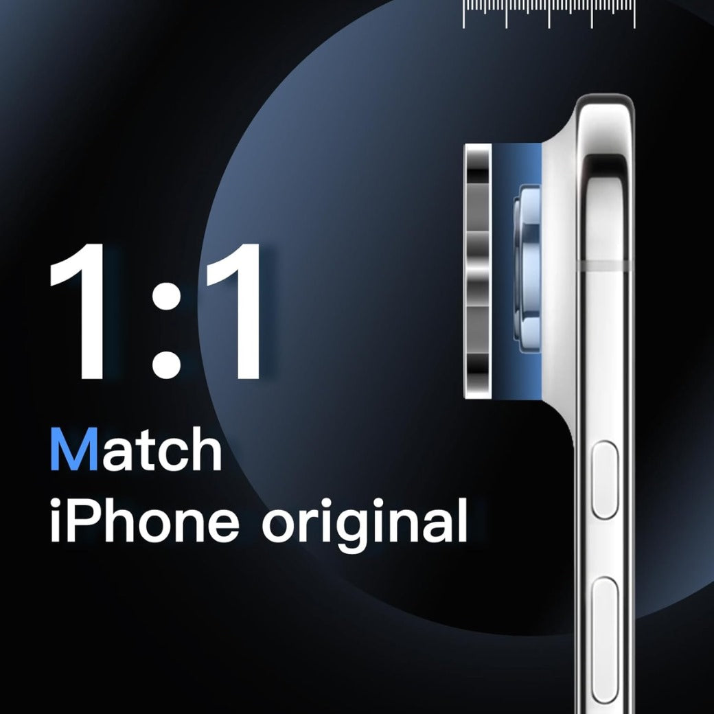 Camera Lens Protector for iPhone 17 Air, 9H Tempered Glass, Anti-Scratch, Case Friendly, Does Not Affect Night Shots, HD Clear, 6.5-Inch Display, 3-Pack (Clear)