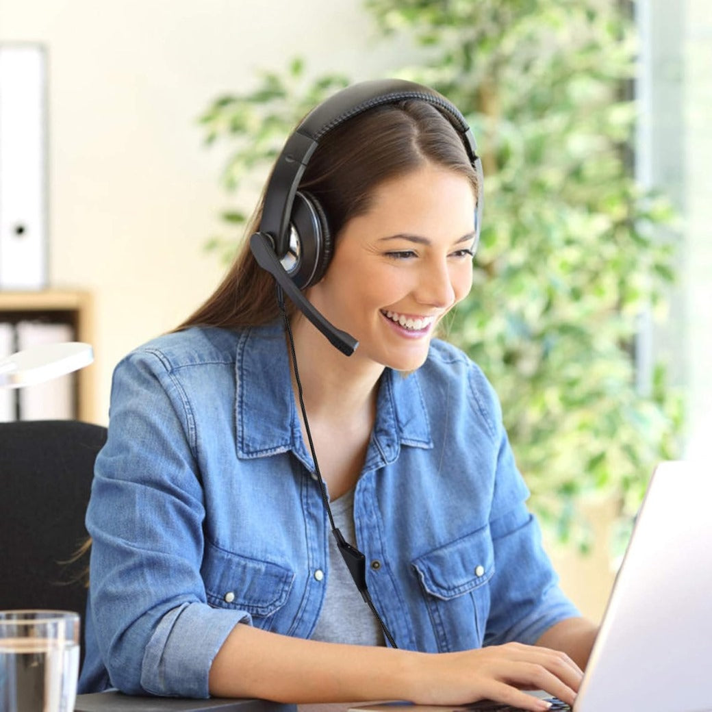 Replacement for Astro A40 Cord, A10 Headset Cable Braided Wire, 6.5 Feet/2.0 M Volume Control Cable Compatible with Astro A40TR/A40/A10 Gaming Headsets Cord (Black)