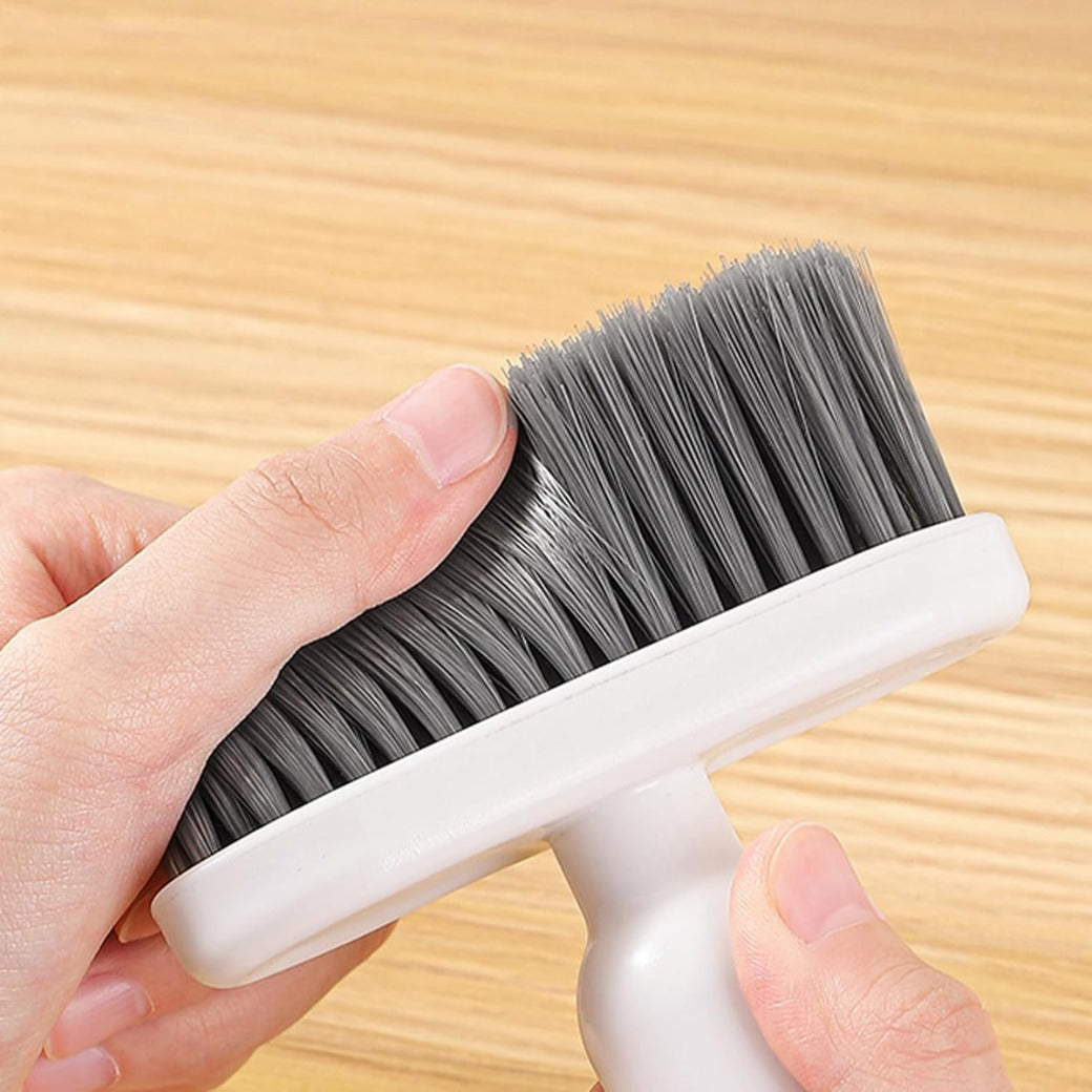 Computer Keyboard Cleaning Brush – Keyboard Duster, Screen Cleaning Tool | Anti-Static Soft Bristle Brush for Monitor Gaps, Laptop Crevices, Electronics Maintenance, Audio Record Care, Desk Cleaner