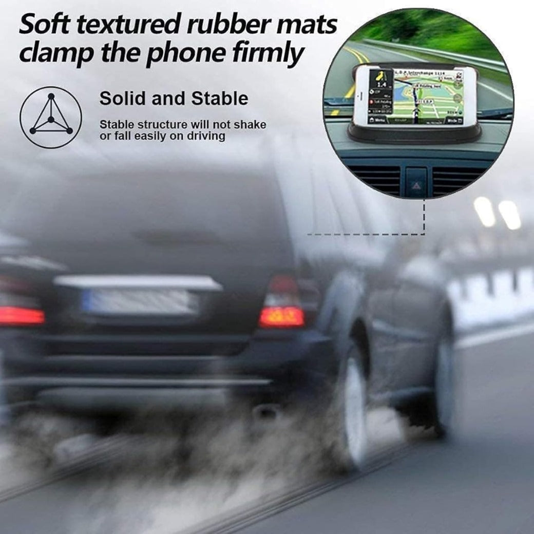 Car Mobile Phone Holder Cradles, Universal Mobile Phone Holder for Car Mount Dashboard Holder Fit for 3 to 6.8 inch Devices Compatible for iPhone, Samsung S22, S21, Huawei, GPS Devices