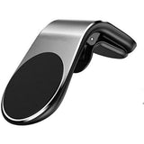 Car Phone Holder Magnetic Air Vent L Type Air Vent Clip Mount Magnetic Mobile Phone Holders, Phone Mount for Car Compatible with iphone, Samsung, Huawei