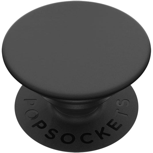 Phone Grip with Expanding Kickstand, Adhesive Grip - Black