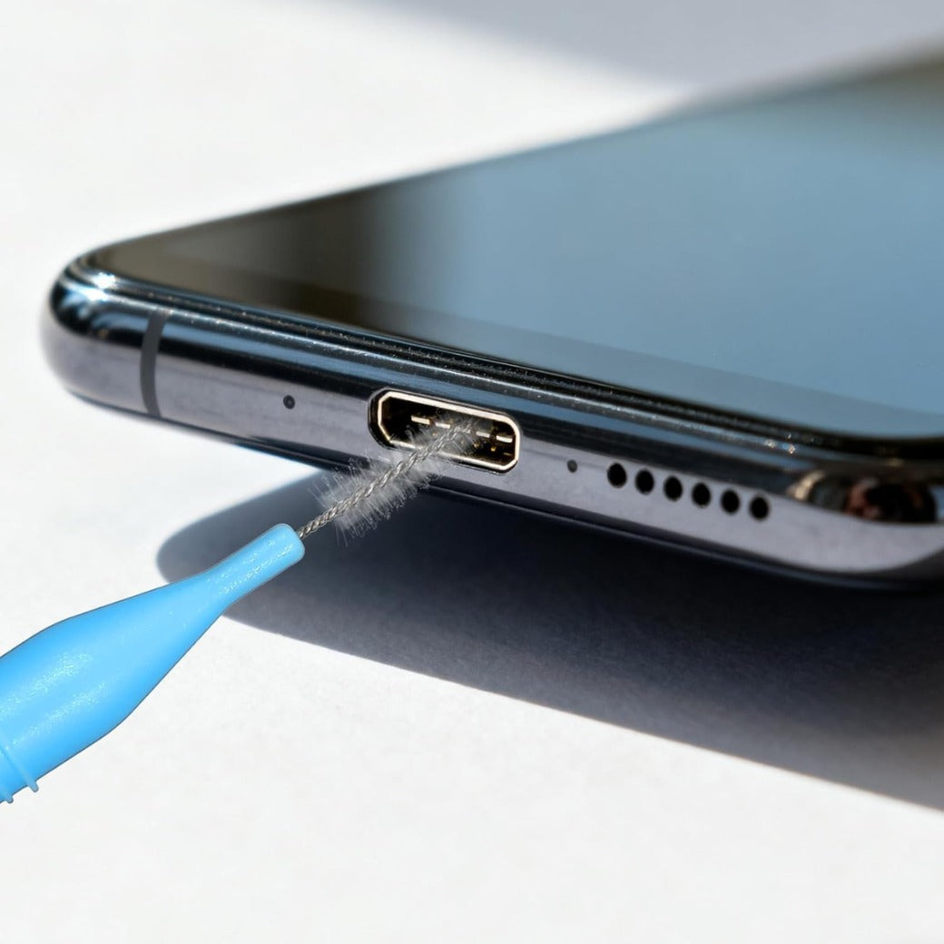 10Pcs Cell Phone Cleaning Kit, Multifunctional Mini Brushes Cleaner for 15 16 Pro Max Speaker and Receiver, Anti-Clogging Mini Cleaning Dust Remover Tools for Headphones Tablet Computer Camera