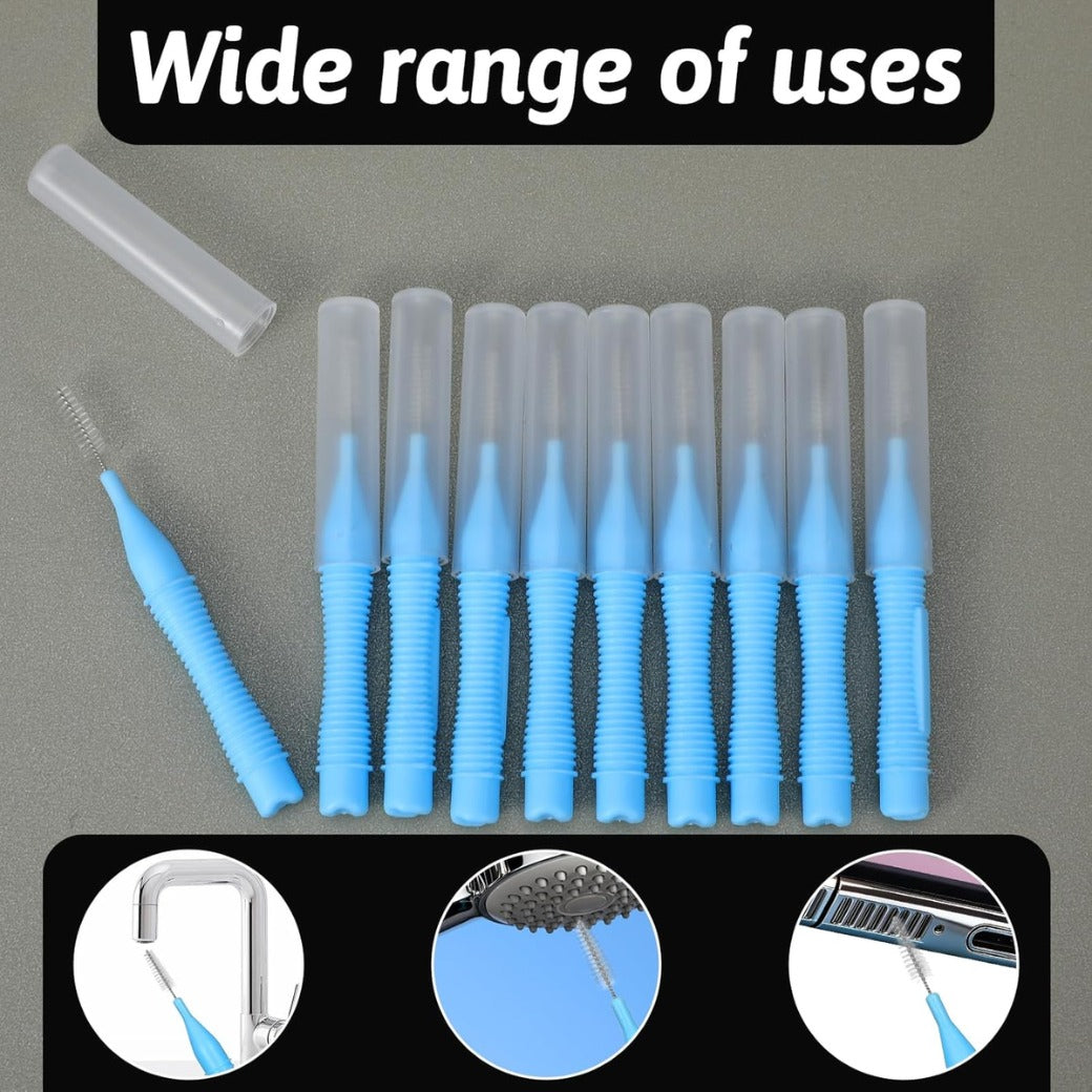 10Pcs Cell Phone Cleaning Kit, Multifunctional Mini Brushes Cleaner for 15 16 Pro Max Speaker and Receiver, Anti-Clogging Mini Cleaning Dust Remover Tools for Headphones Tablet Computer Camera