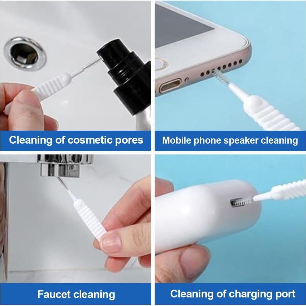 20 Pcs Phone Port Cleaning Brush Kit, Phone Speaker Cleaning Kit, Anti-Slip Charging Port Cleaning Kits, USB Port Cleaning Brush Set, Cleaning Brush for Headphones Phone Speake