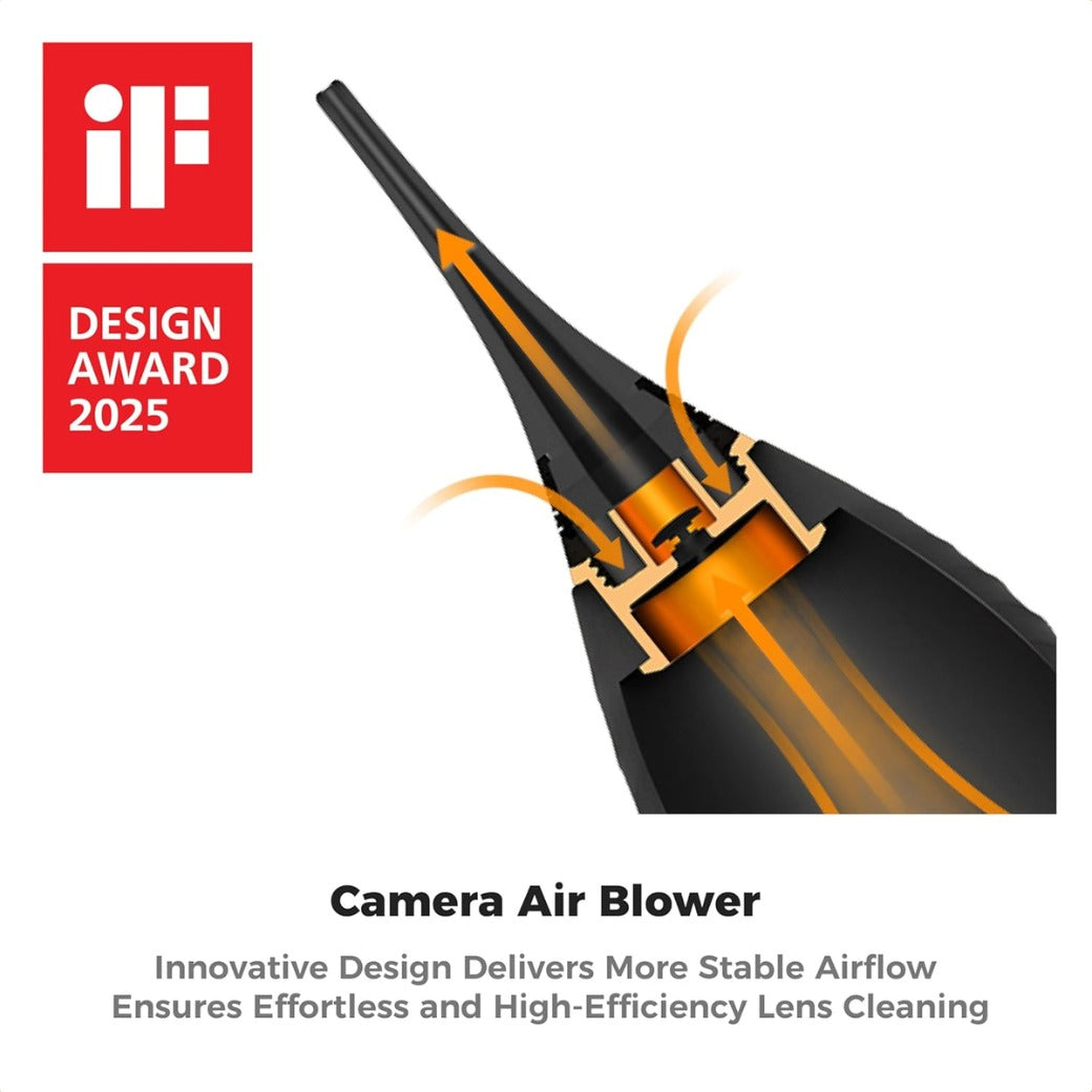 10-in-1 Camera Cleaning Kit with Lens Pen, Rocket Air Blower-Extension & Short Nozzle, Microfiber Cleaning Cloth, Cleaning Liquid for DSLR Camera Lens Cell Phones Cleaning Tool Accessories