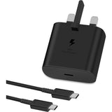Samsung 25W Fast Charger w/ 6 FT USB C Cable - Compatible w/ Galaxy Smartphones & Other USB Type C Devices