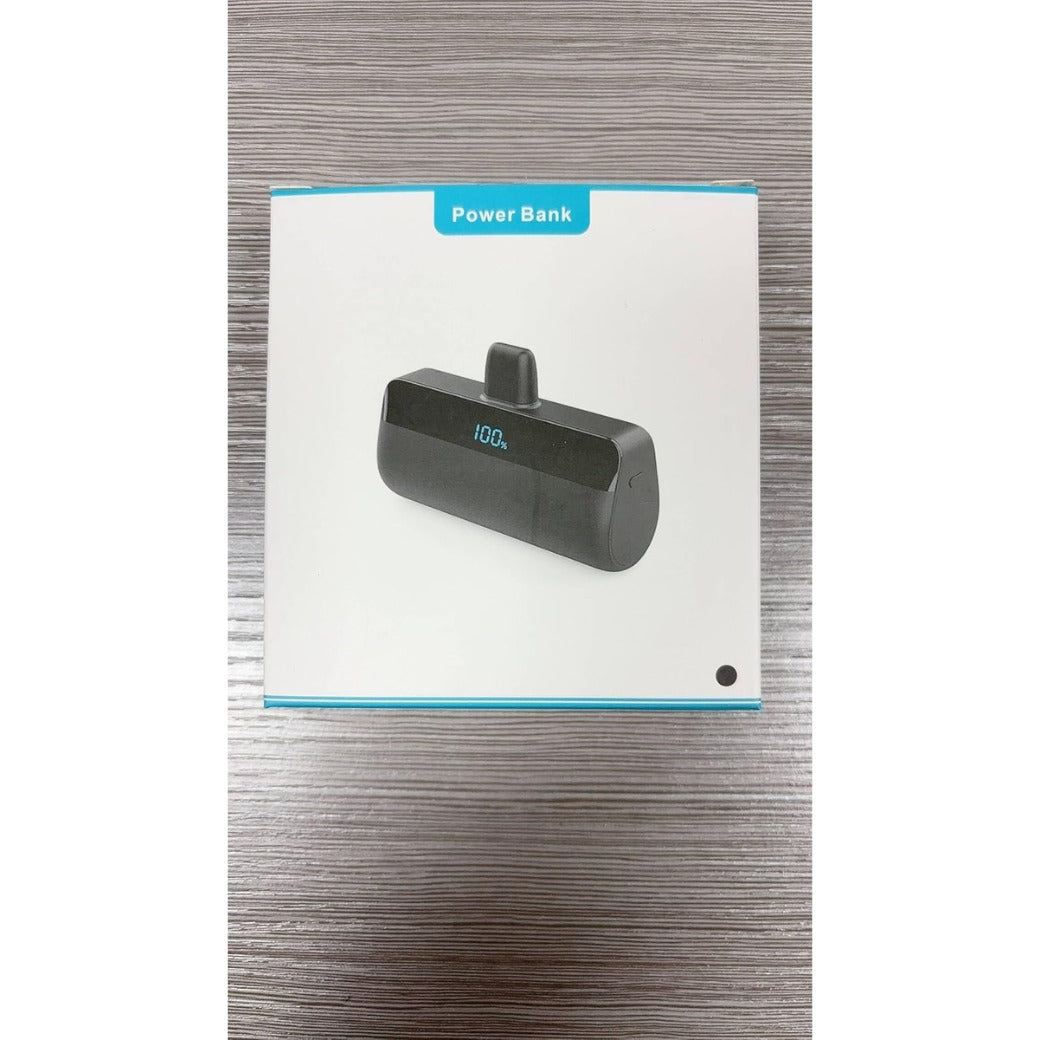 Mini Power Bank Portable Charger 5200mAh for iPhone 16/15 Series,PD USB C Battery Pack with LCD Display, Compatible with iPhone 16 Plus/16 Pro/15 Pro Max, Samsung S24/23,USB C Android Phones etc