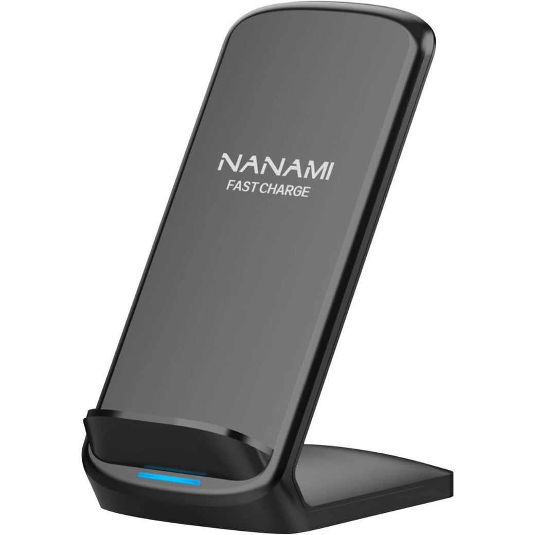 NANAMI Wireless Charger for Samsung and iPhone, 15W Fast Wireless Charging Stand for Galaxy S25 Ultra S24 S23 S22 S21 S20 S10 Note 20, 7.5W for iPhone 17 16 15 14 13 12 11 X XS XR & Qi-Enabled Phone