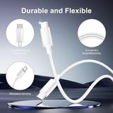 USB C to USB C Charger Cable iPhone Charger Cable 15/16 Fast Charging Lead, Type C Charging Wire for iPhone16/16 Pro/15/15 Plus/15 Pro/15 Pro Max, iPad Pro/Air/Mini,Mac (2Pack 2M)