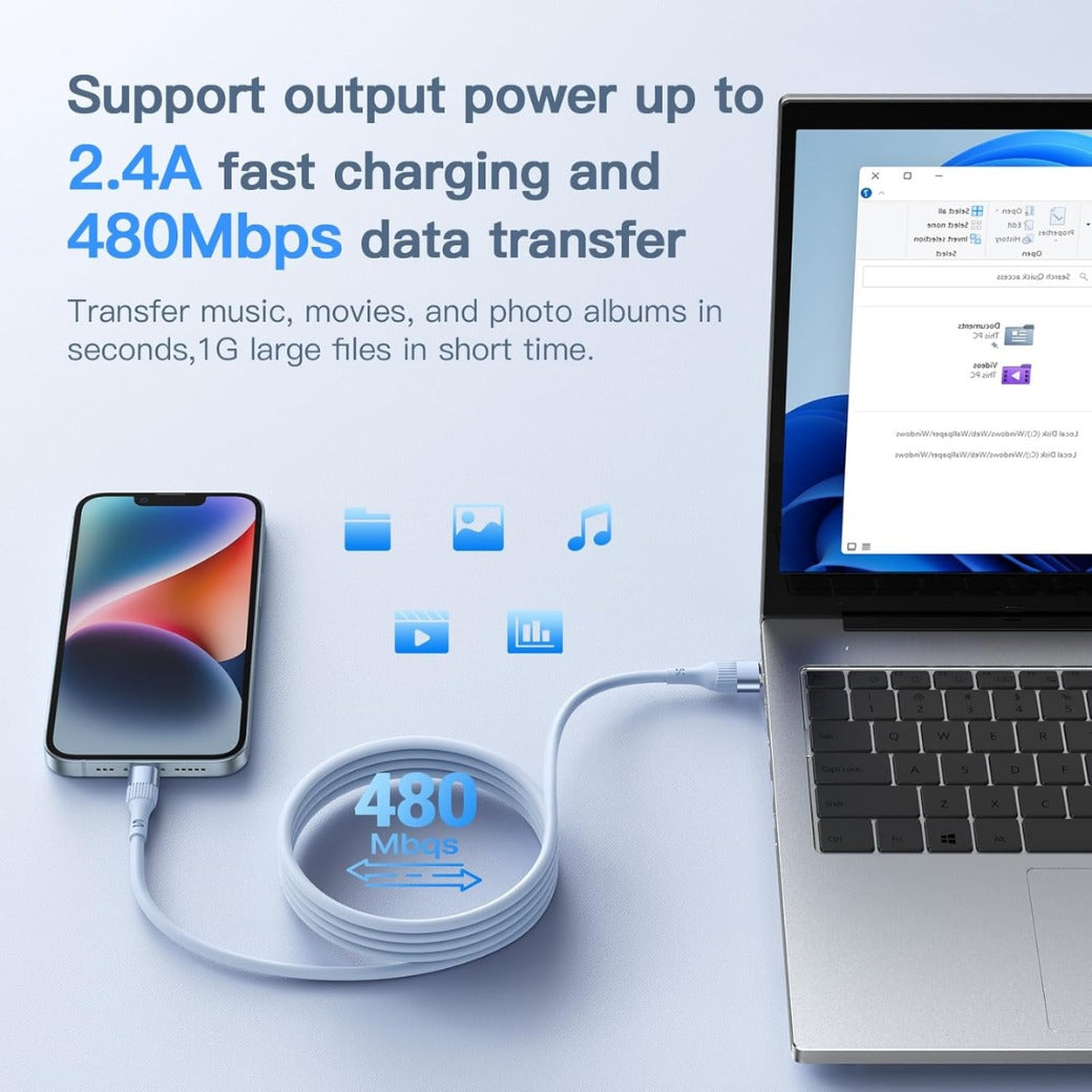 iPhone Charger，3PACK 6FT/1.8M MFi Certified Lightning Cable Fast Charge TPE Long iPhone Charging Cable Compatible with iPhone 14 13 12 11 Pro Max Pro XS X XR 8 7 6