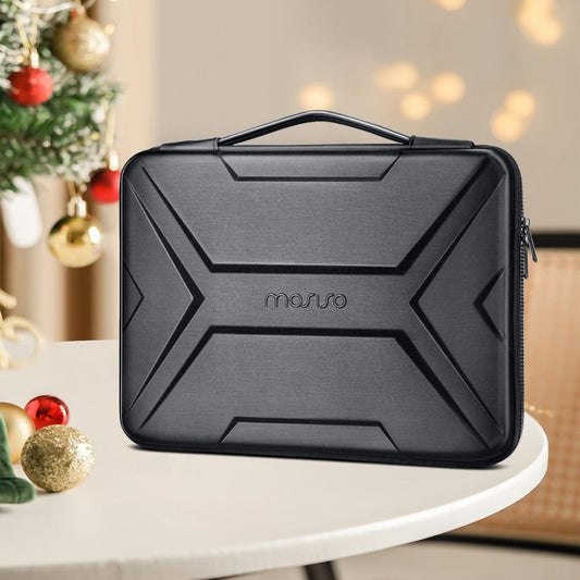 15-16 inch Laptop Hard Case, 15.6 inch Laptop Sleeve Waterproof Shockproof Computer Bag Compatible with MacBook HP Del