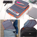 Voova 2-in-1 Laptop Sleeve - Waterproof 13-14 Inch Case with Accessory Pouch