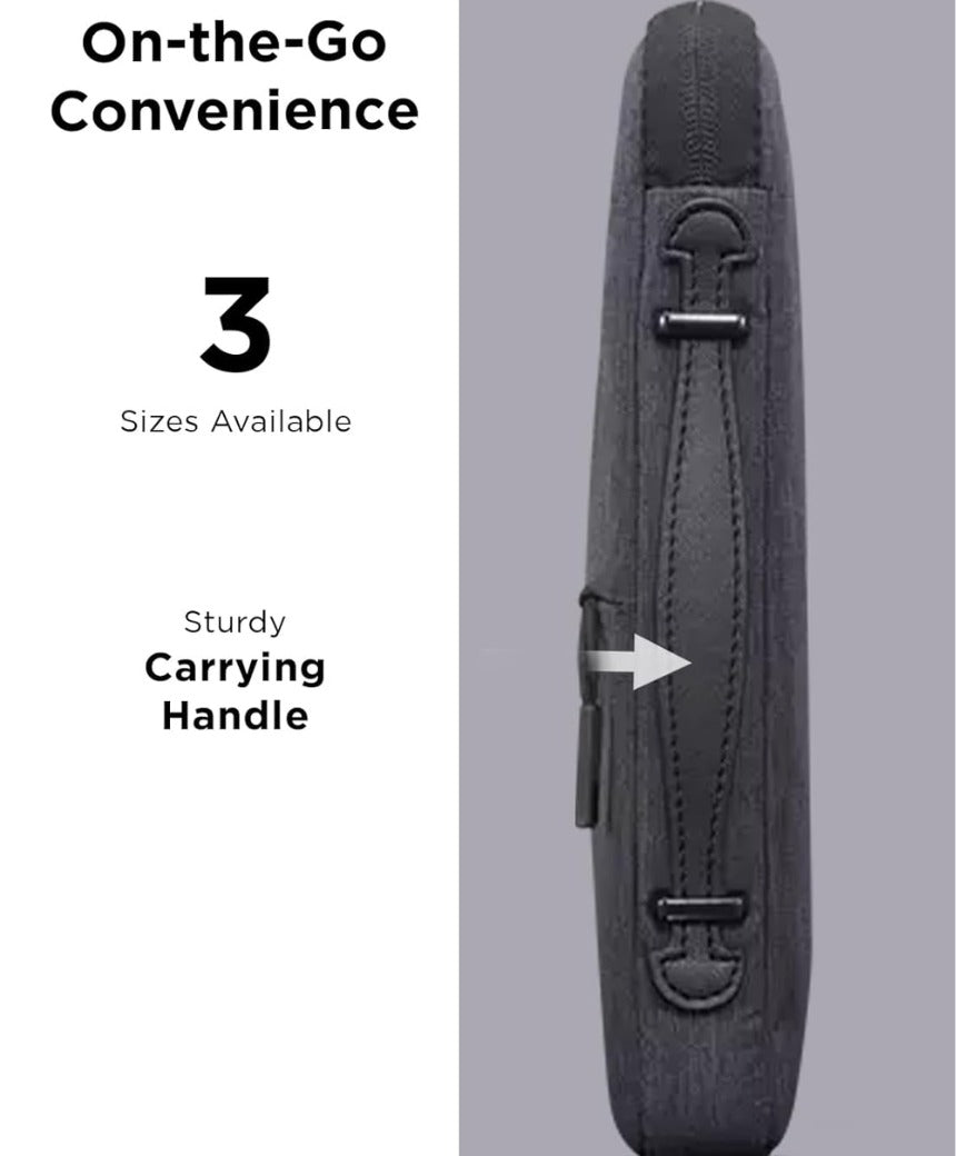 Lenovo Laptop Urban Sleeve Case | Up to 14 inch | Water Repellent | Grey