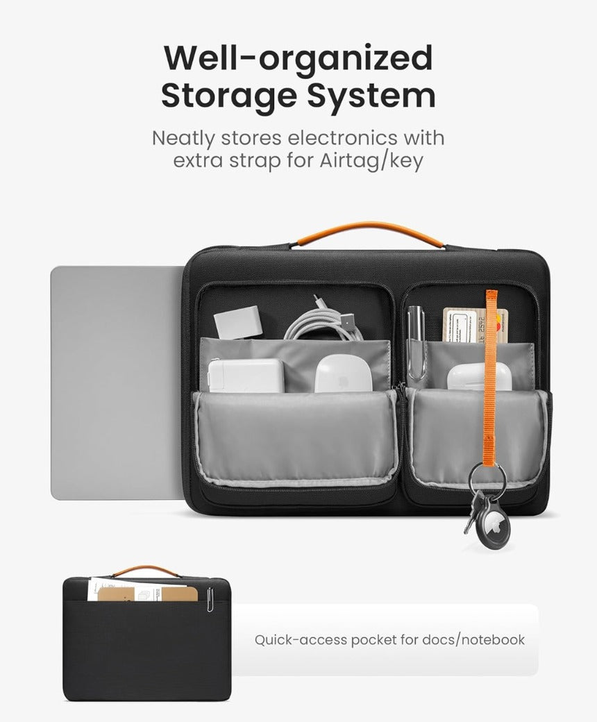 Laptop Case Sleeve 13 Inch for MacBook Air M4 M3 M2 M1, 360° Protective MacBook Air 13 Inch Case