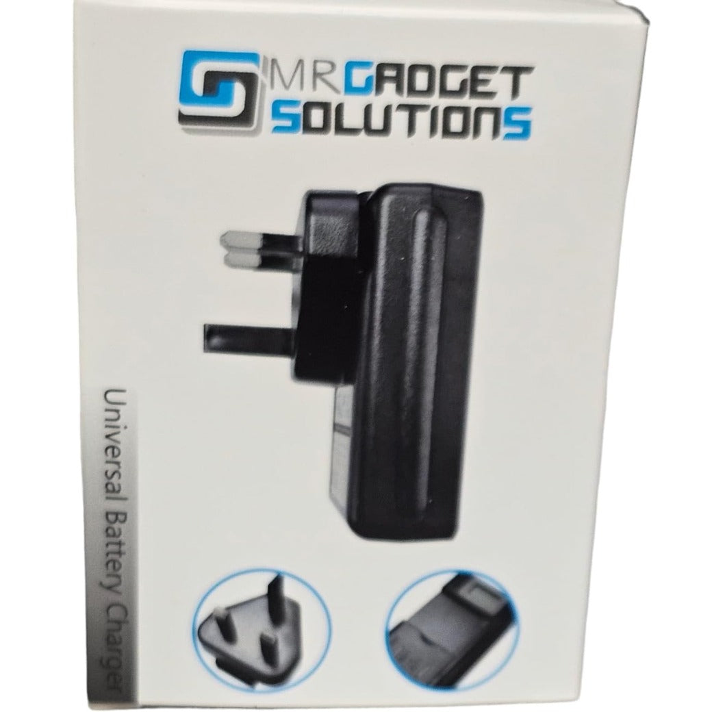 Universal Phone/Camera Battery External Charger & USB Port - Desktop Charger