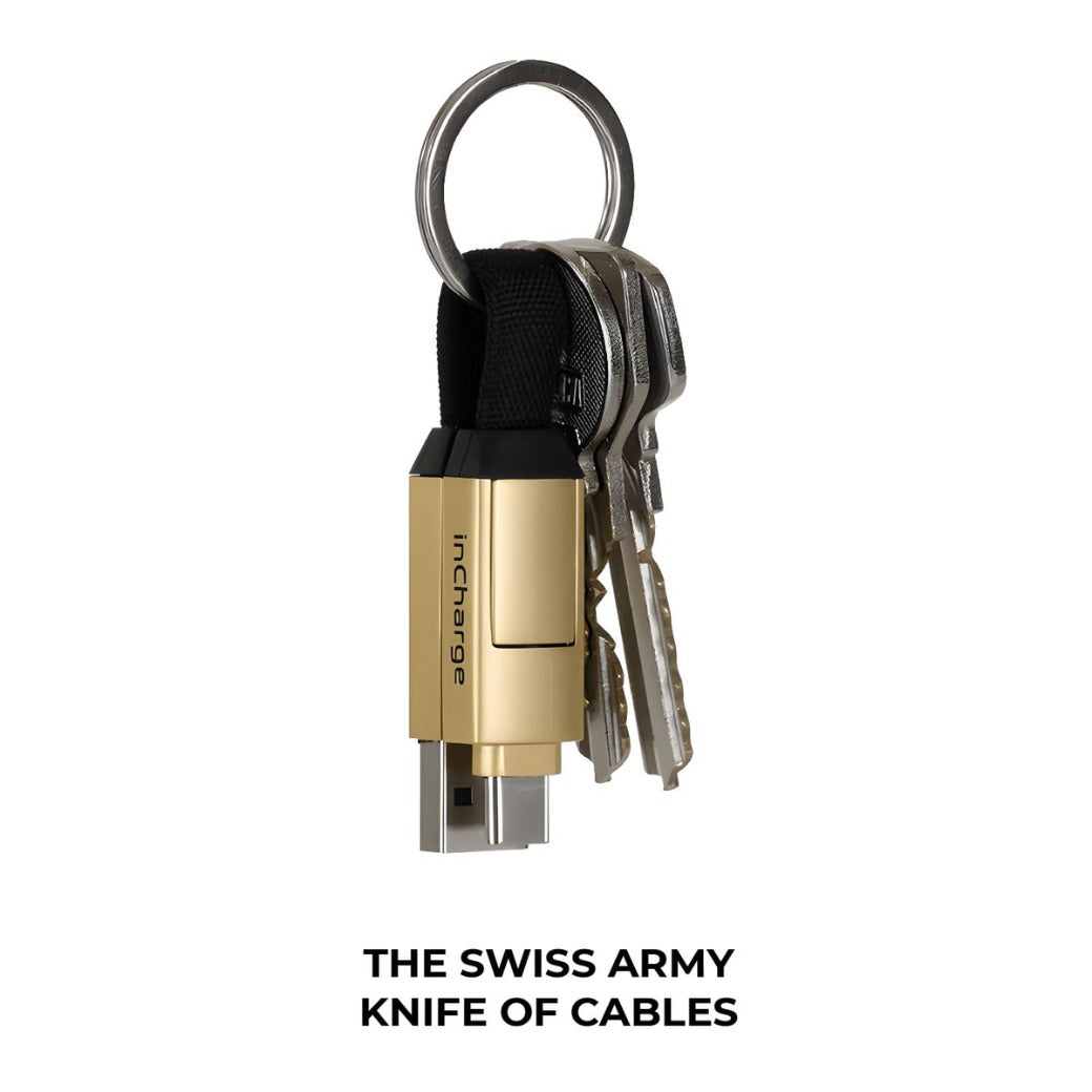 Charge 6 - USB C Charger Cable, Lightning Cable for Smartphone, Universal Cable Charger 6 in 1