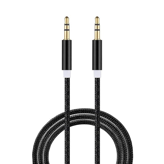 3FT/1M 3.5mm AUX Cable, Nylon Braided Jack Cable for Headphones, Smartphones, iPod, iPad, MP3/MP4, Computer, Car Stereo/Speaker