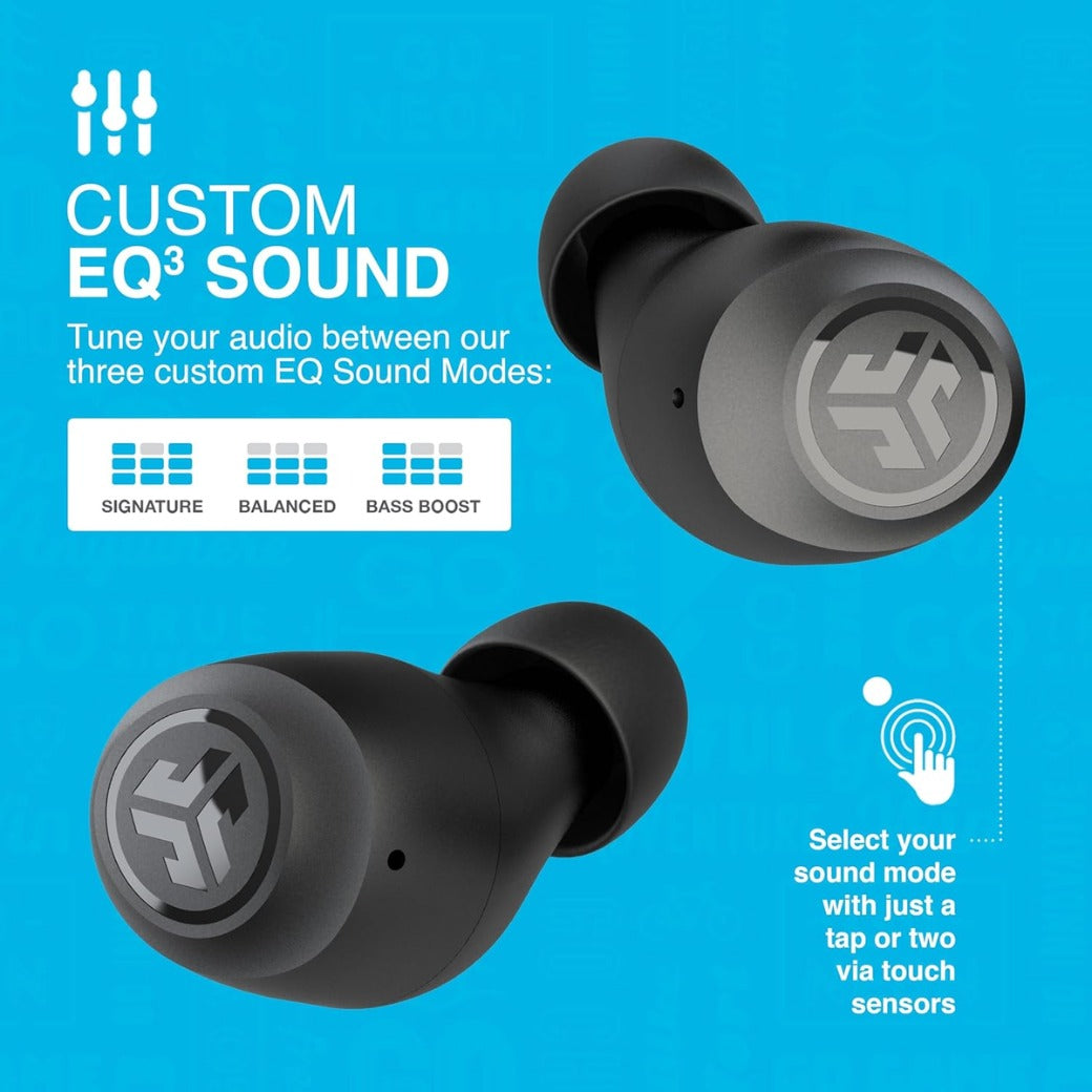 Go Air Pop+ True Wireless Earbuds, In Ear Headphones, Bluetooth Earphones, 35H Playtime Ear Buds, Bluetooth Earbuds with Microphone,