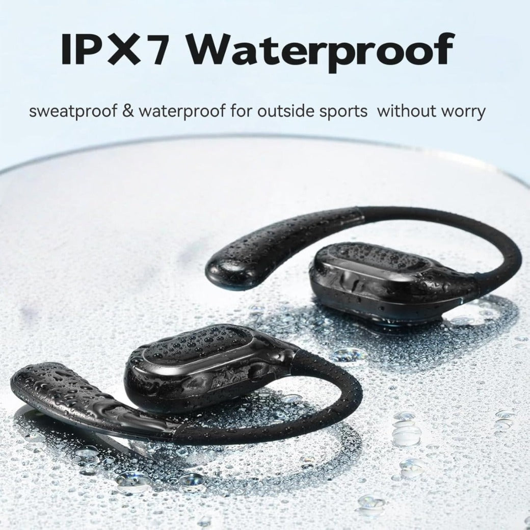 Wireless Earbuds, Bluetooth 5.4 running Headphones, stereo noise cancellation, Bone Conduction Headphones, 40H Playtime, IPX7 Waterproof