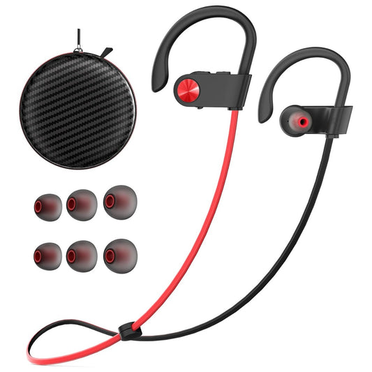 Bluetooth Headphones, Running Headphones Wireless Earbuds with Bluetooth 5.3 Chip IPX7 Waterproof Sport Earphones In-Ear 15 Hours Battery Sound Isolation Headsets for Gym/Outdoor/Sports/Workout/Yoga