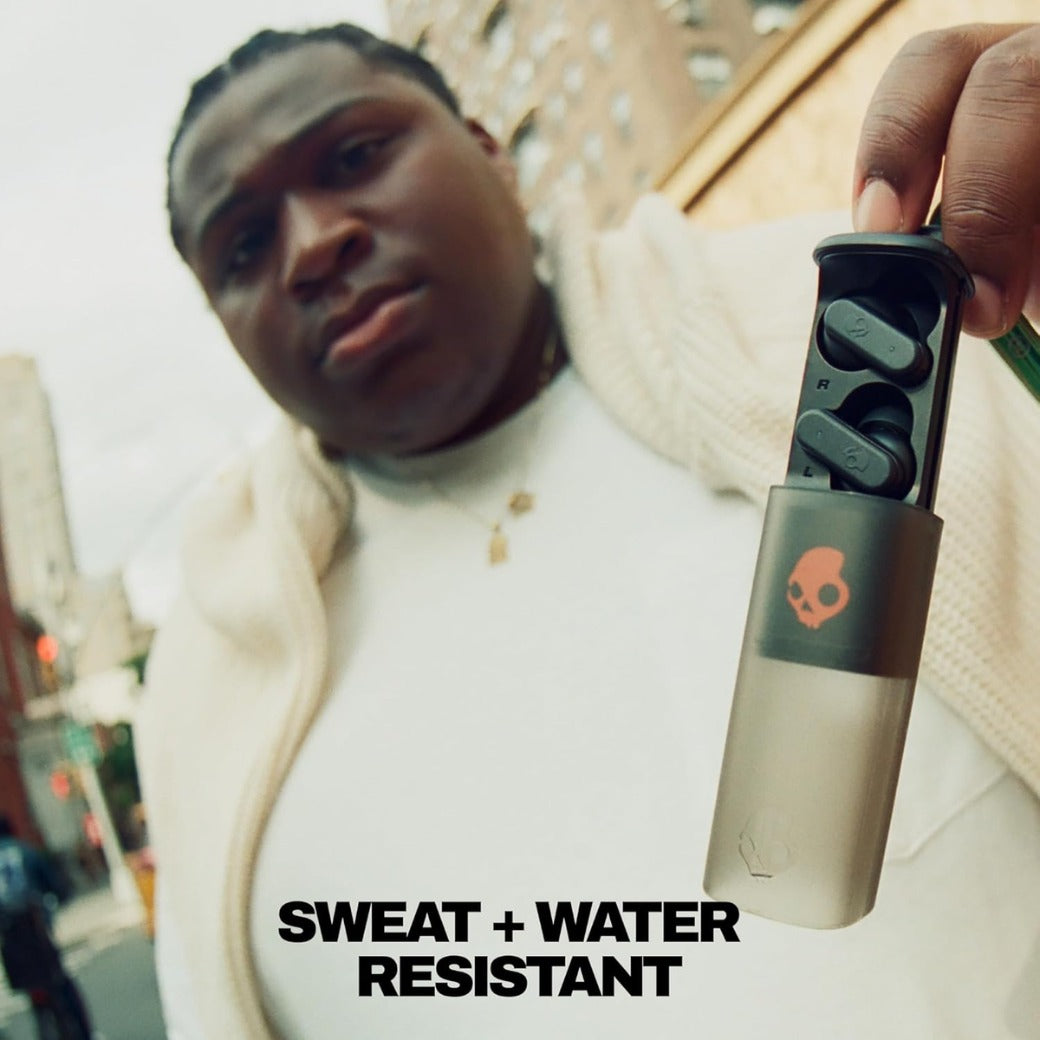 Skullcandy Dime Evo Wireless Earbuds, Bluetooth Headphones, Noise Isolating Fit, Up to 36 Hours Battery, Microphone for iPhone Android