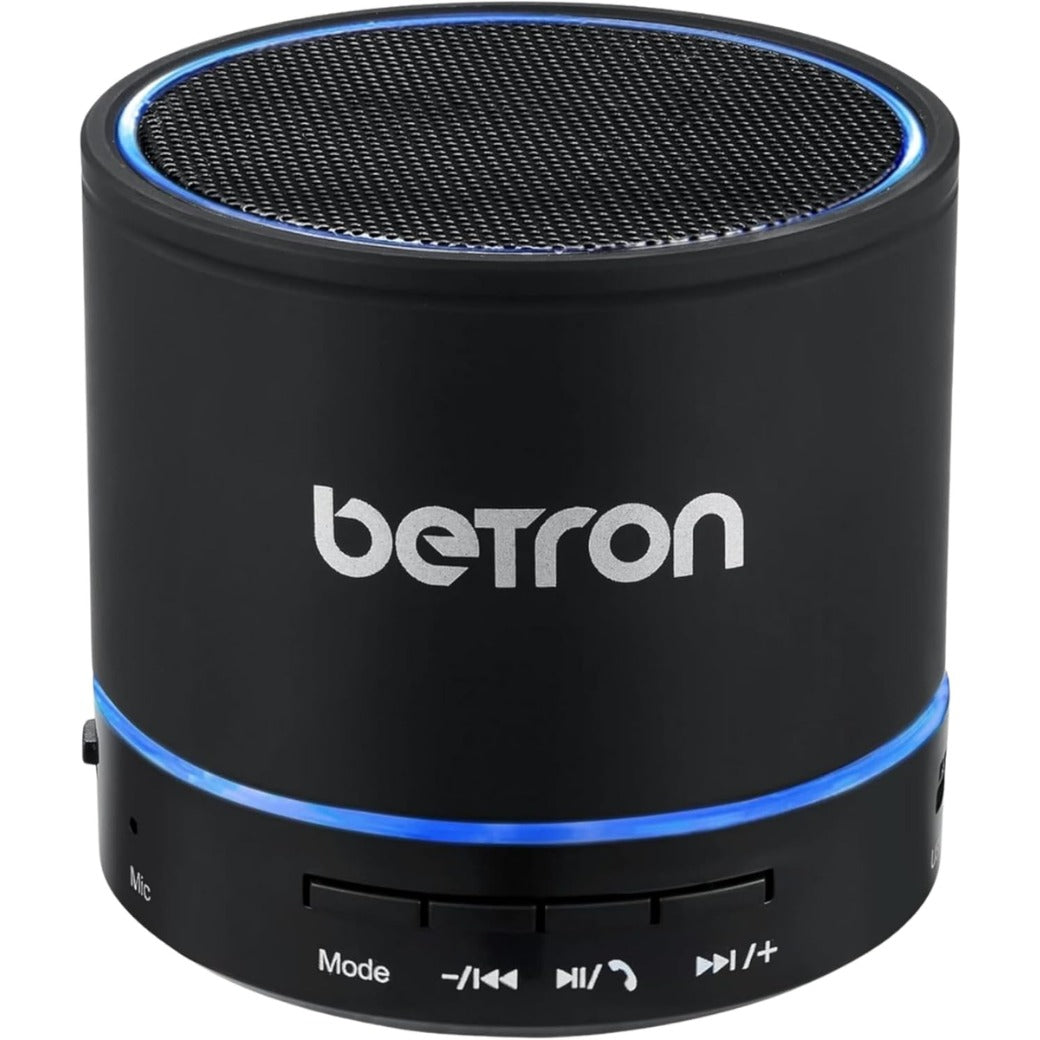 Betron KBS08 Bluetooth Speaker, Wireless, Portable, Mini, Blac