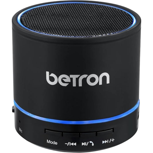 Betron KBS08 Bluetooth Speaker, Wireless, Portable, Mini, Blac