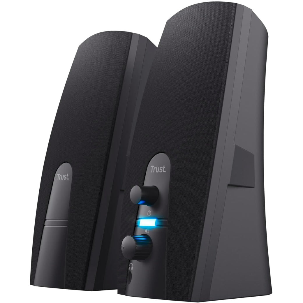Trust Almo 2.0 PC Speaker Set, 10 W Peak Power, USB Powered Sound System, 3.5 mm Audio Connection, Speakers with Clear Sound for Computer, Laptop