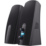 Trust Almo 2.0 PC Speaker Set, 10 W Peak Power, USB Powered Sound System, 3.5 mm Audio Connection, Speakers with Clear Sound for Computer, Laptop