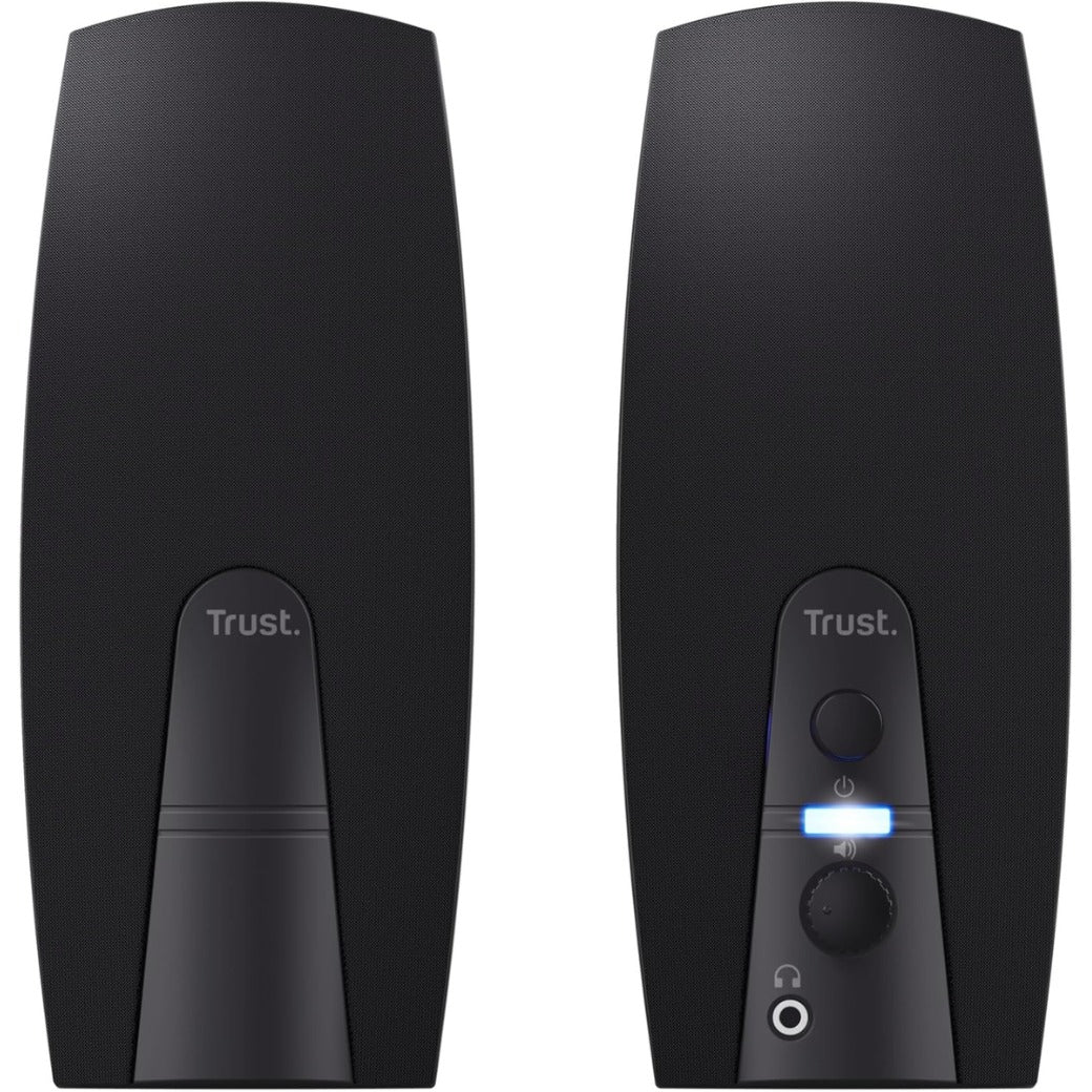 Trust Almo 2.0 PC Speaker Set, 10 W Peak Power, USB Powered Sound System, 3.5 mm Audio Connection, Speakers with Clear Sound for Computer, Laptop