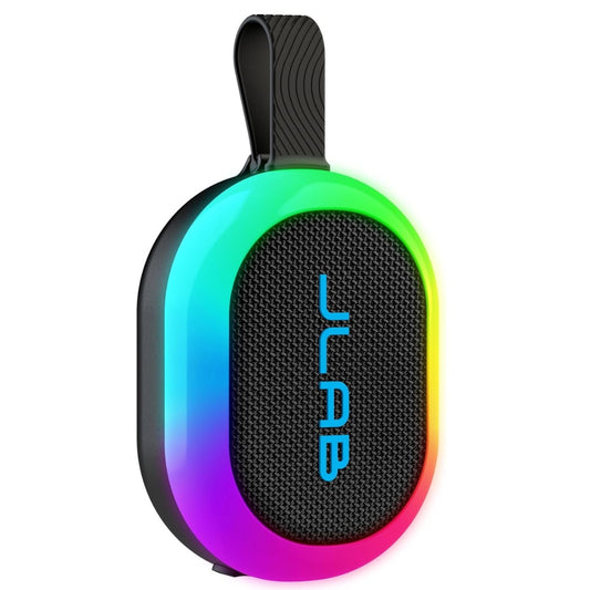 Pop Party Ultra-Portable Small Bluetooth Speaker with 8H+ Playtime - 5W Wireless Outdoor Travel Speaker with RGB Lights & Bold Audio, IP55 Water Resistant Mini Speakers