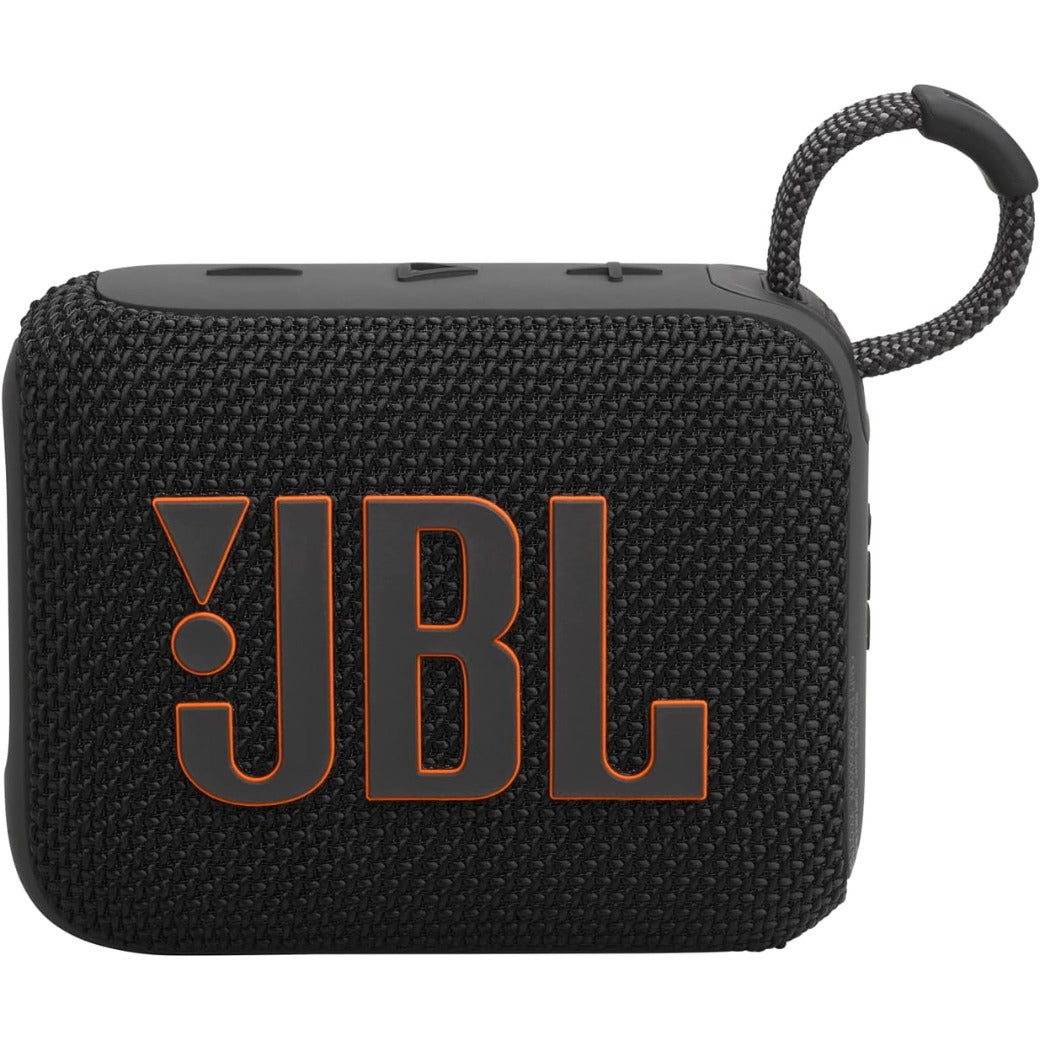 JBL GO 4 Ultra-Portable Bluetooth Speaker with Big JBL Pro Sound and Punchy Bass, PlaytimeBoost, Waterproof Design and 7-Hour Playtime, Black