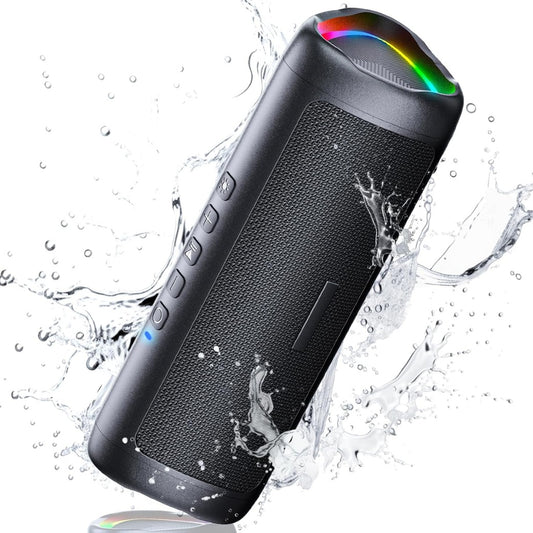 30W Bluetooth Speaker, Bluetooth 5.4 Speakers Wireless Bluetooth with RGB Lights, Louder Volume & Enhanced Bass, IP7 Waterproof, 24H Play, 30M Range for Home Party Camping Travel, Gift Ideas