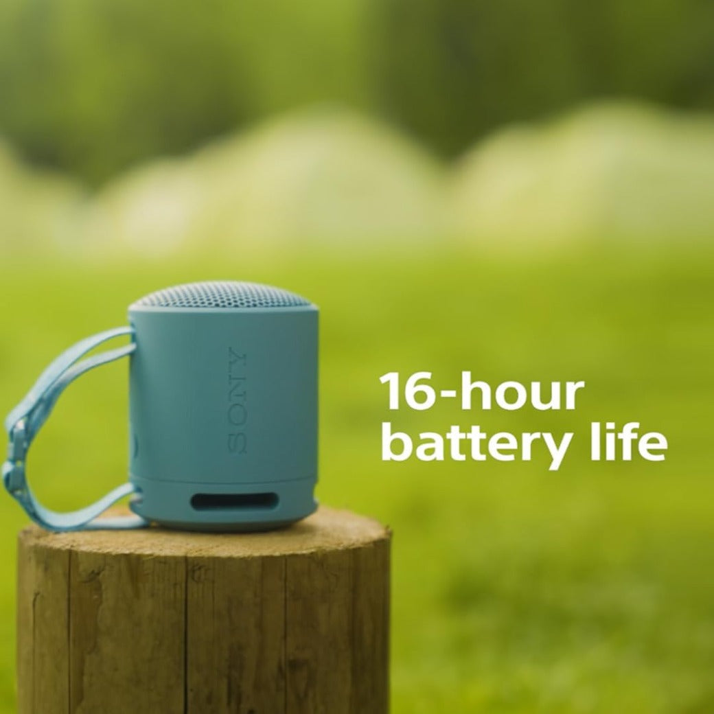Sony SRS-XB100 - Wireless Bluetooth, Portable, Lightweight, Compact, Outdoor, Travel Speaker, Durable IP67 Waterproof & Dustproof
