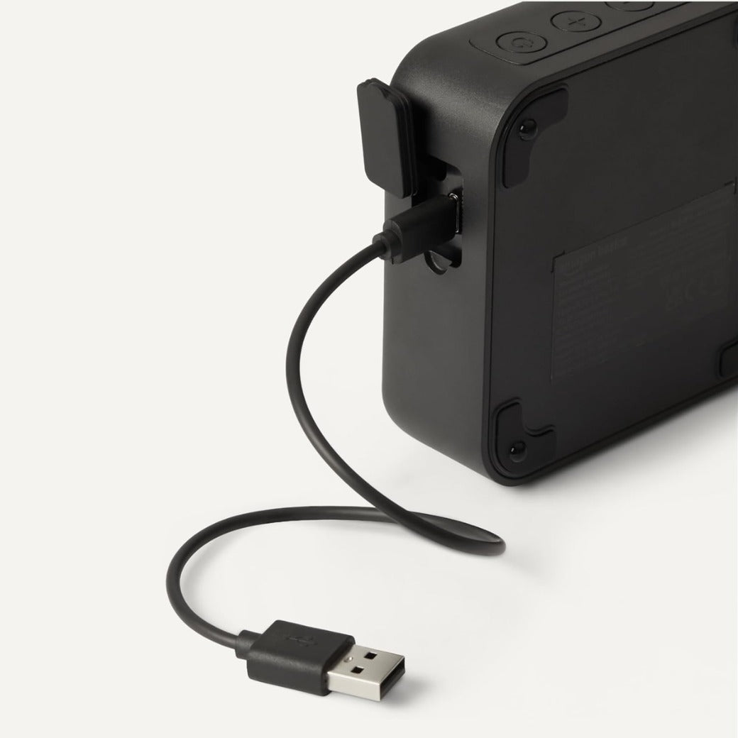 Basics Bluetooth Speaker Wireless, 6 Hour Playtime, IPX5 Waterproof, for Home, Outdoor, Compact Size, Black