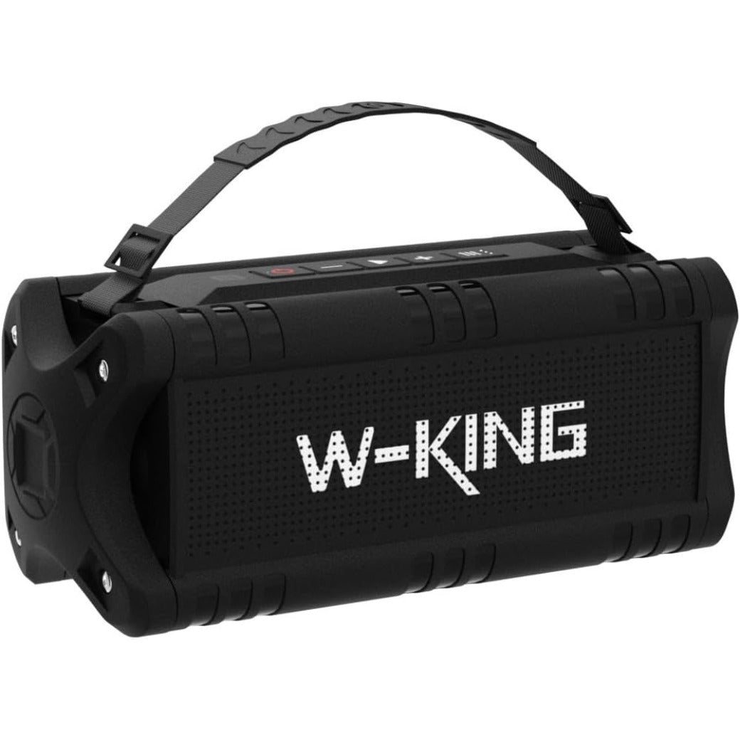 W-KING Bluetooth Speaker, (60W PEAK) 30W RMS Portable Loud Speakers Wireless Bluetooth, IPX6 Waterproof Outdoor Speakers, 24H, EQ, AUX, TF Card, USB Playback, Powerful Speaker for Home, Party, Camping