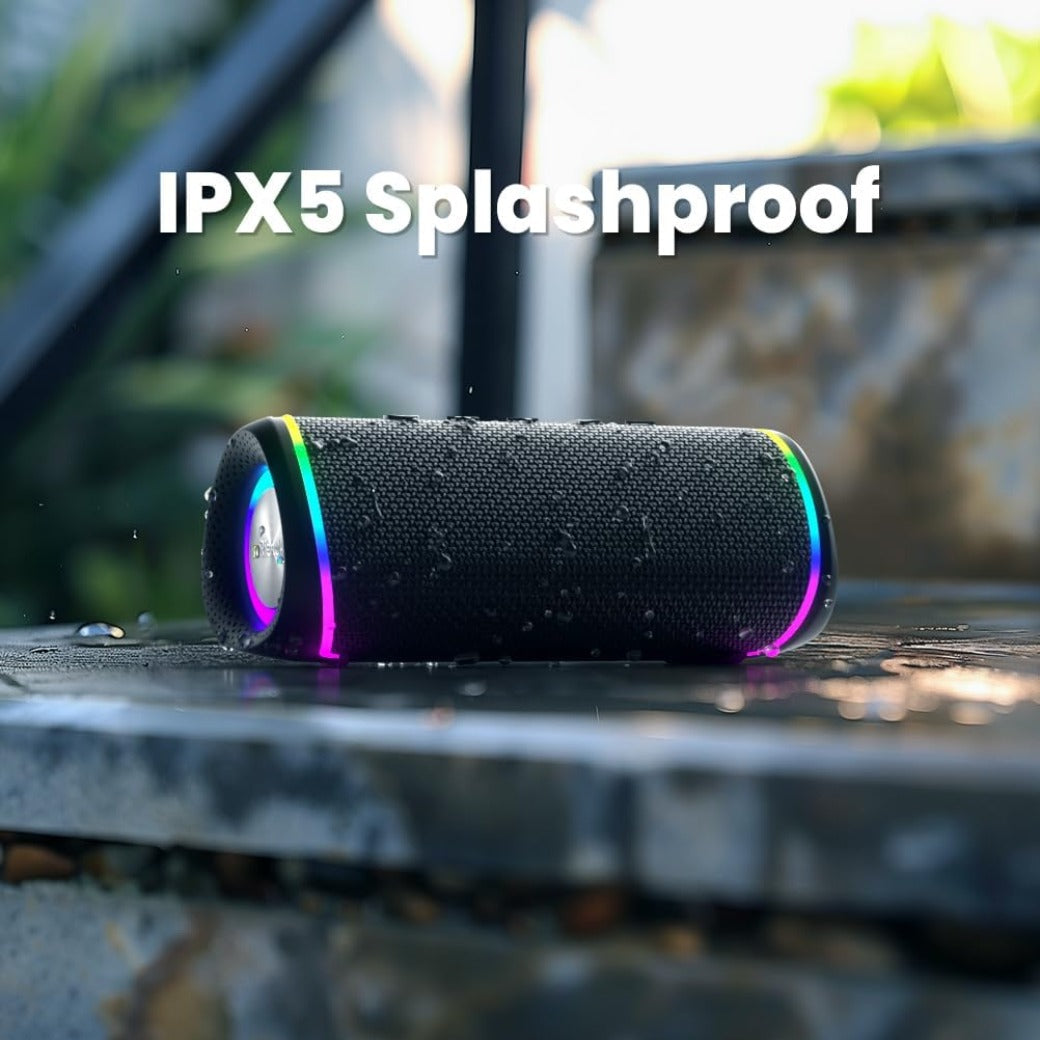 RIENOK 30W Bluetooth Speaker Wireless Portable Waterproof Speaker with 10-Hour Playtime Bluetooth 5.3 TF Card Up to 128G Speakers for Home Garden Party Camping Trave