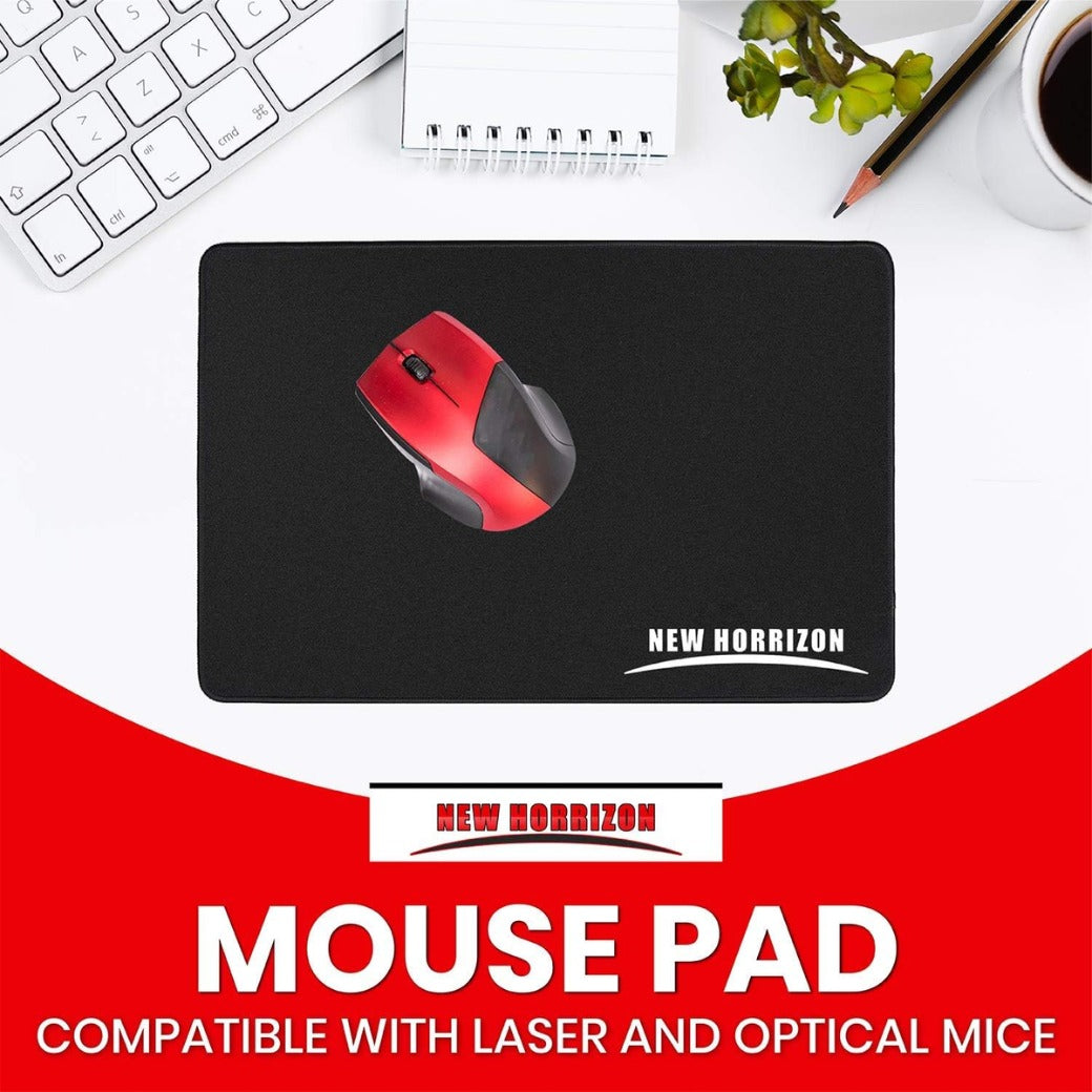 New Horrizon Mouse pad, Gaming mouse mat, large mouse pads. Mouse Mat Gaming 290x210x5mm Mice mat, Black mouse mats