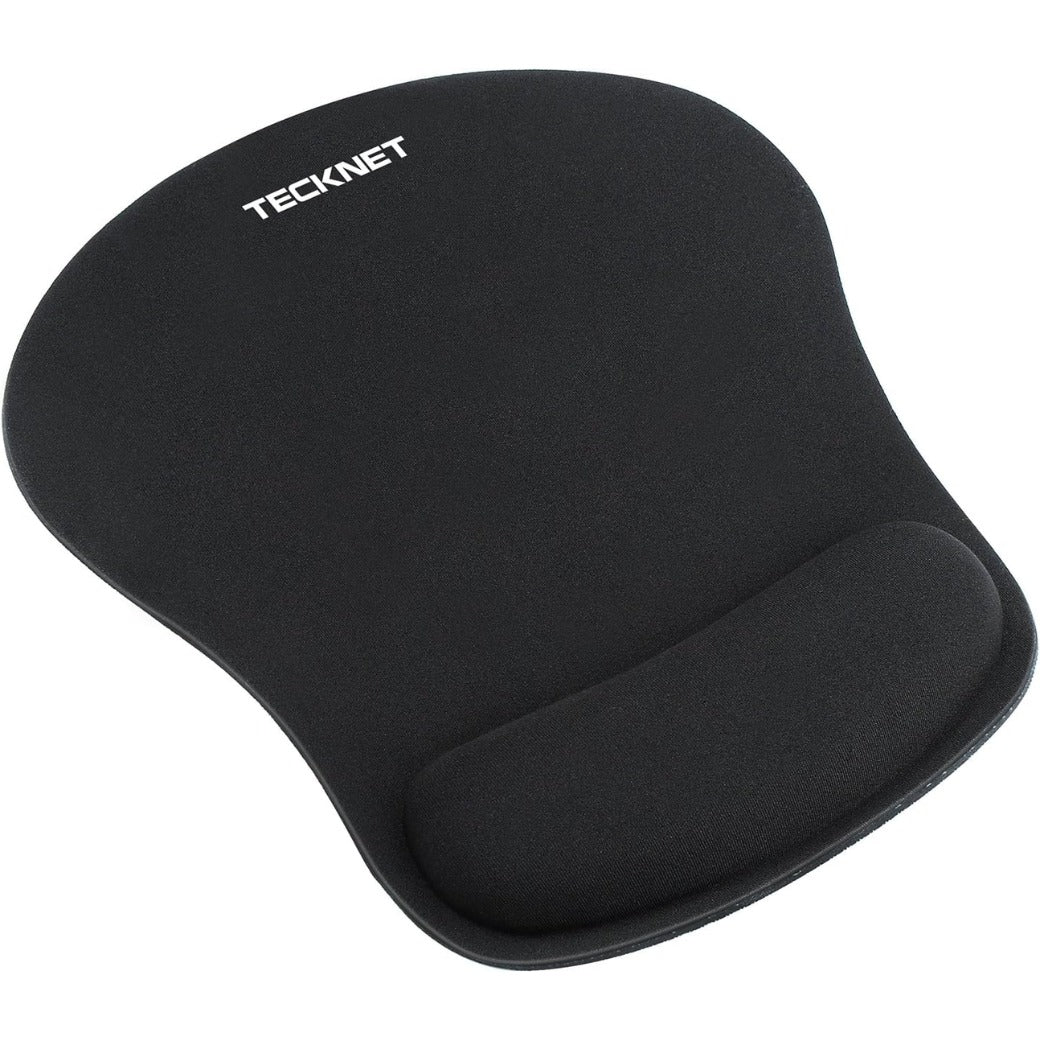 Mouse Mat Wrist Support, Ergonomic Mouse Mat with Memory Foam, Mice Pad with Anti-slip Rubber Base, Waterproof Surface Mouse Pad for Computer, Laptop