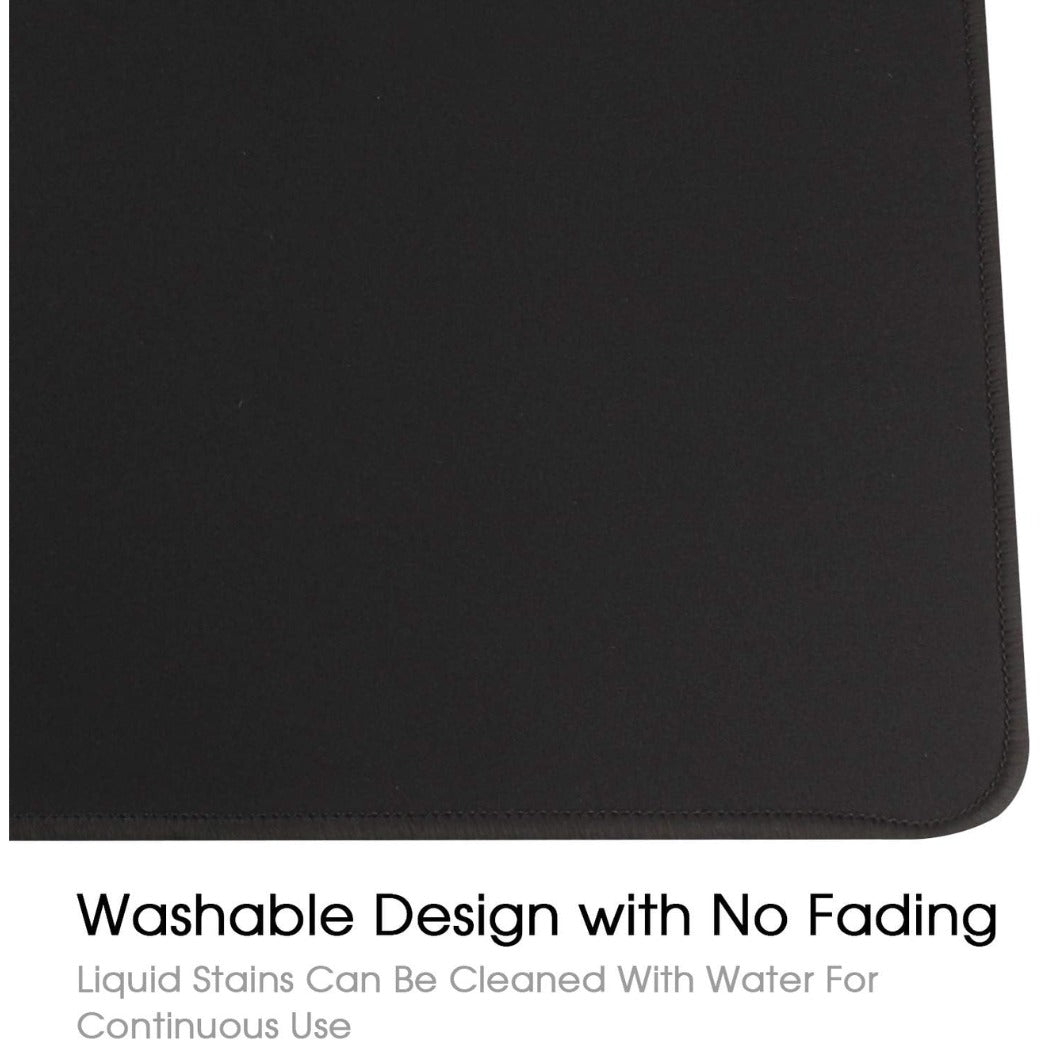 Mouse mat/Large Mouse Pad 600x300x3 mm | XL Mousepad | Desk mat/Gaming Mouse pad | Improved Precision and Speed | Rubber Base for Stable Grip on Smooth Surfaces | Table pad(60x30 Black)