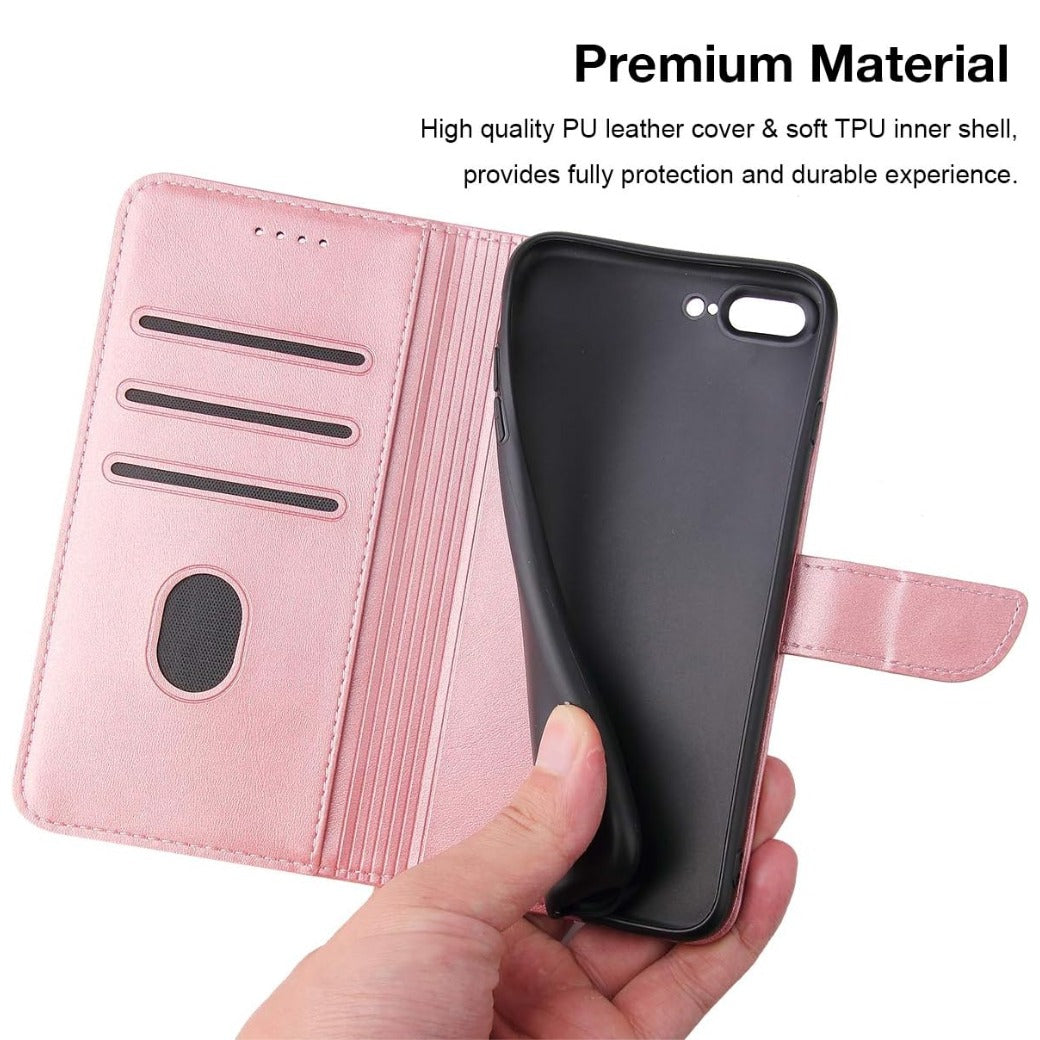 iPhone 11 Case, Flip Shockproof PU Leather Embossed Owl Wallet Magnetic Cover for iPhone 11 with Card Holder Viewing Stand, Blue