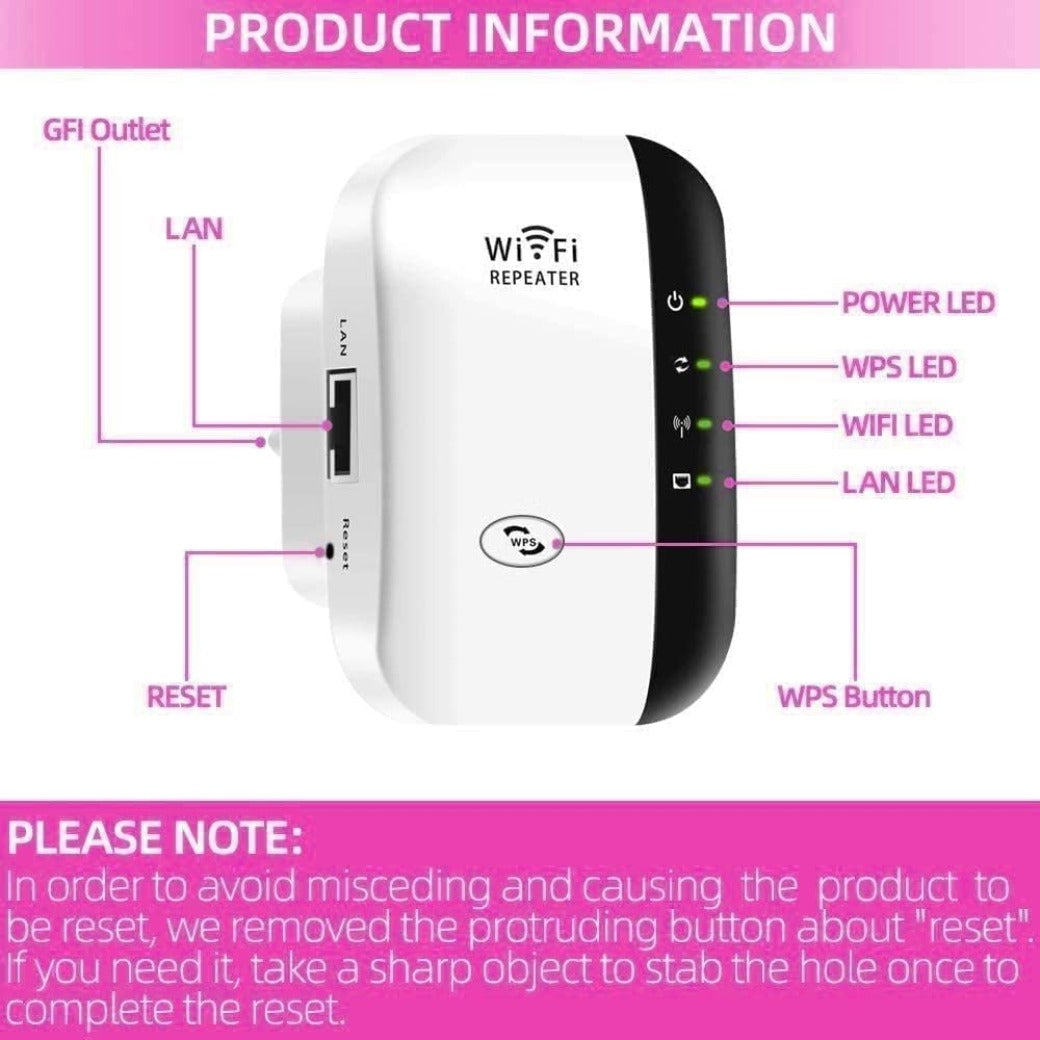 2025 Newest WiFi Booster, WiFi Extender, WiFi Repeater, Covers Up to 3650 Sq.ft and 45 Devices, Internet Booster - with Ethernet Port